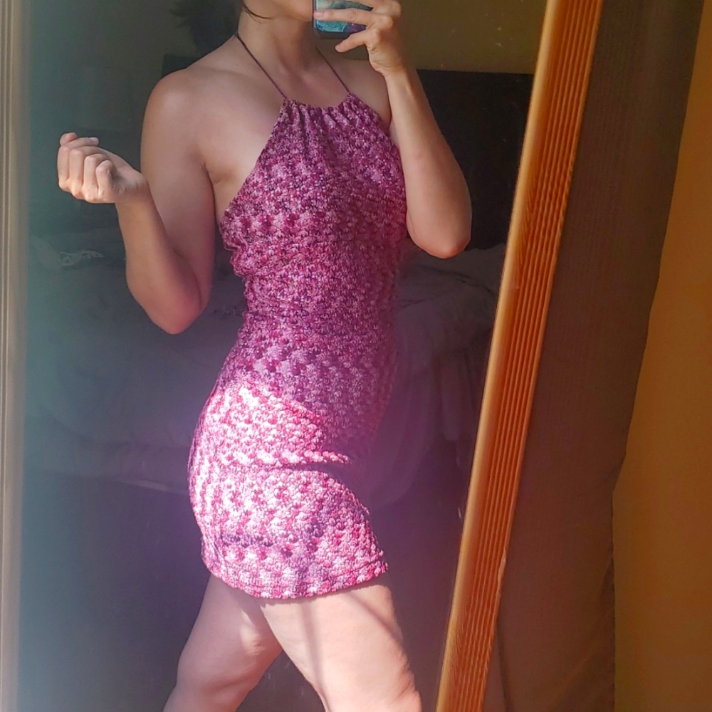 Vintage Y2K Halter Dress